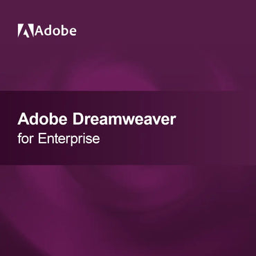 Adobe Dreamweaver til Enterprise