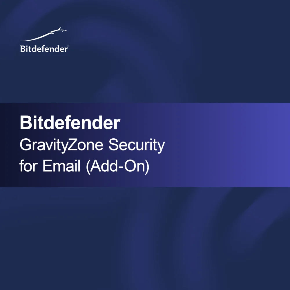 Bitdefender GravityZone Sikkerhed for Email (Tilføjelse)