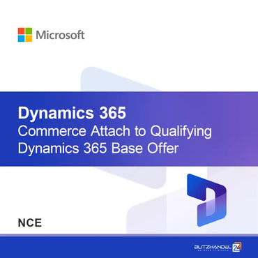 Dynamics 365 Commerce Tilføj til Kvalificerende Dynamics 365 Basis Tilbud (NCE)