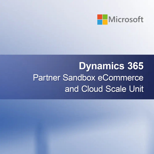 Dynamics 365 Partner Sandbox e-handel og Cloud Scale Unit