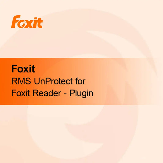 Foxit RMS UnProtect til Foxit Reader - Plugin