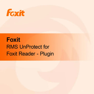 Foxit RMS UnProtect til Foxit Reader - Plugin