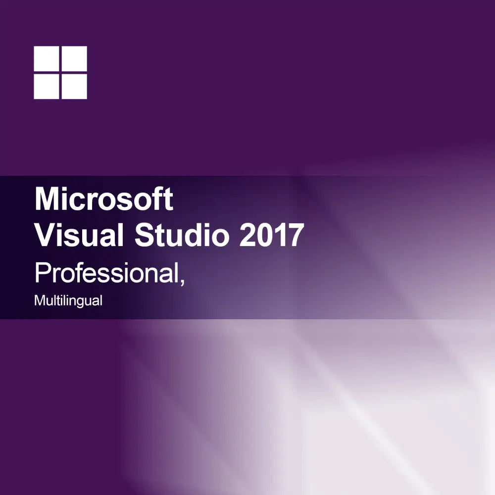 Microsoft Visual Studio 2017 Professional, flersproget