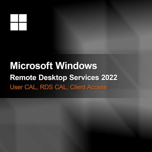 Microsoft Windows Remote Desktop Services 2022, Bruger CAL, RDS CAL, Klientadgangslicens