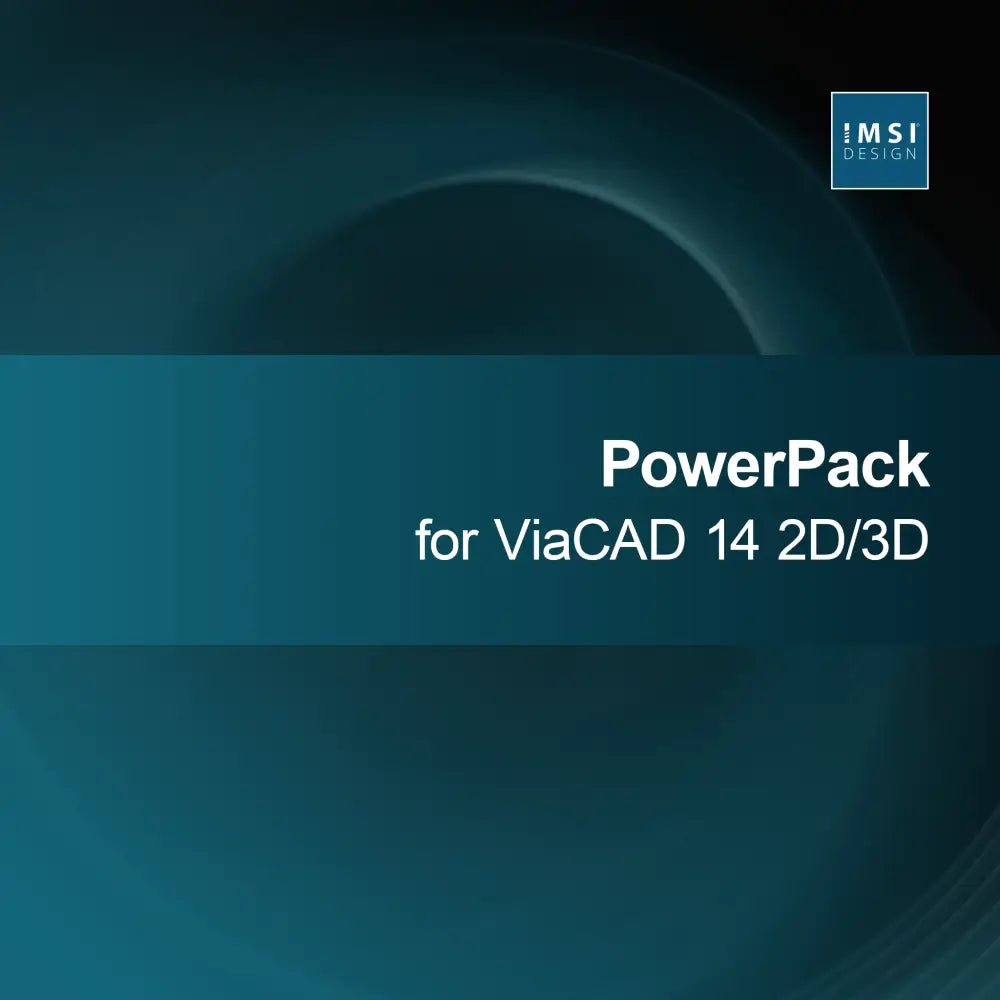 PowerPack til ViaCAD 14 2D/3D