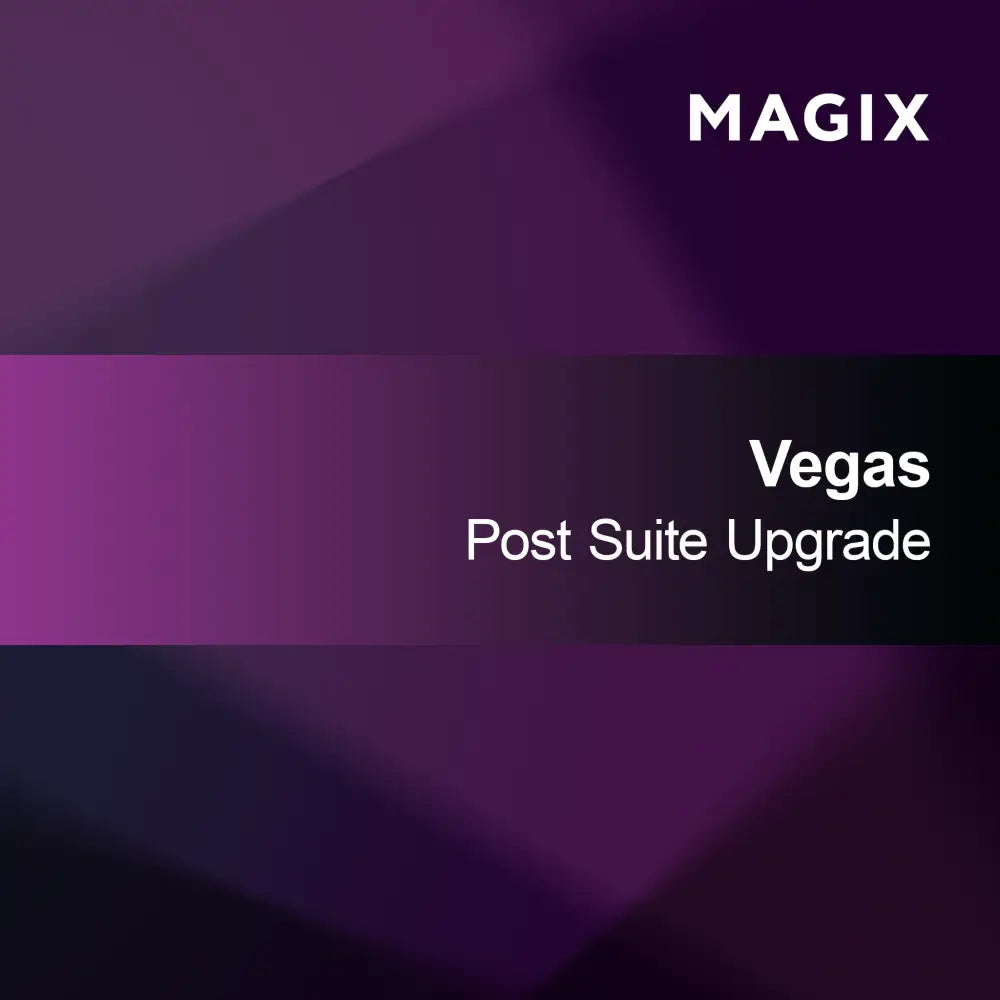 Vegas Post Suite Opgradering