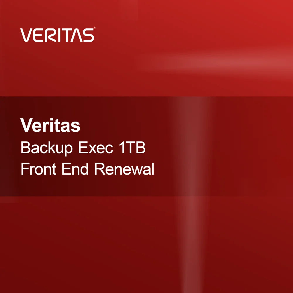 Veritas Backup Exec 1TB Front End Fornyelse