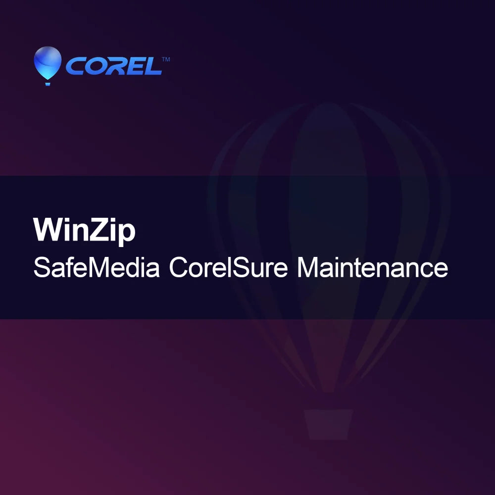 WinZip SafeMedia CorelSure Vedligeholdelse