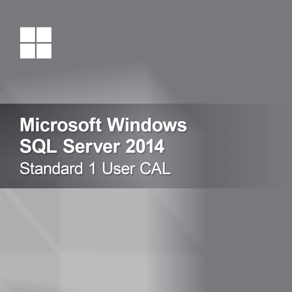 Microsoft SQL Server 2014 Standard 1 bruger CAL