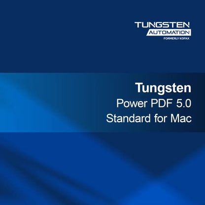 Tungsten Power PDF 5.0 Standard til Mac