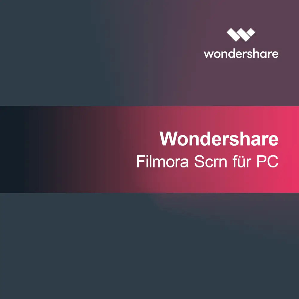 Wondershare Filmora Scrn für PC
